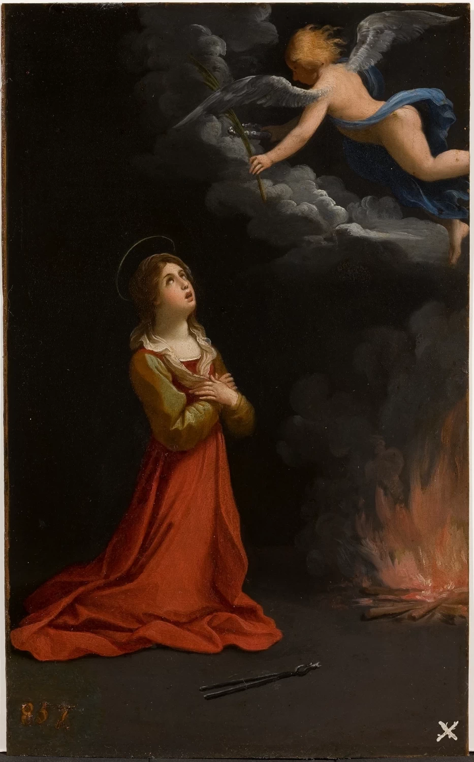  337-Sant'Apollonia in preghiera-Museo Provincial de Bellas Artes, Cordoba 